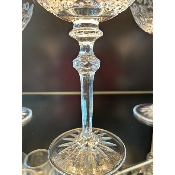 Rogaska "Gallia" Crystal Champagne Sherbet Glasses 7 1/8 Inches Tall Set of 6 - Picture 7 of 10